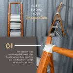 LIFE Woodgrain 4 | 5 Tier Ladder